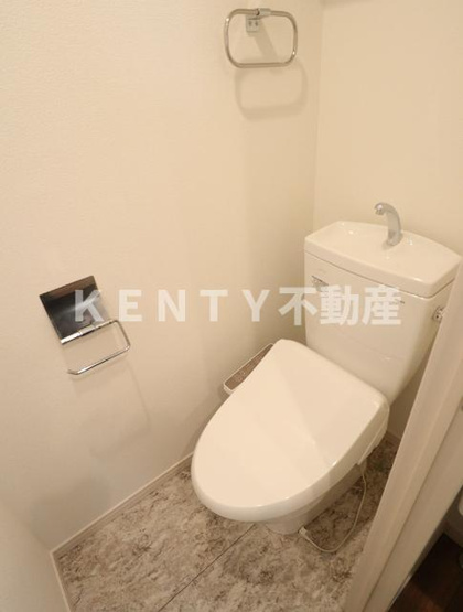 【トイレ】 | エクセラン下丸子 | 落ち着いたトイレです