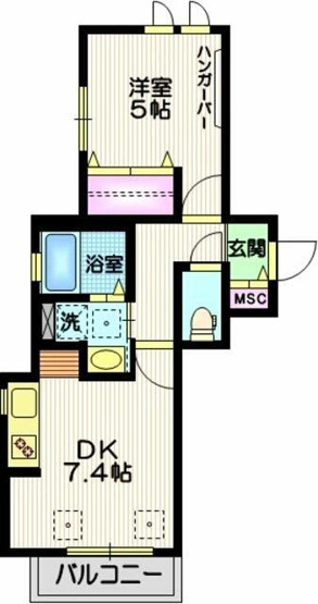 【間取り】 | サニーハイツ目黒