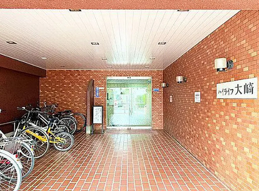 ハイライフ大崎のエントランス|エントランスです