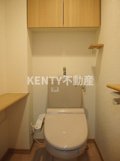 【トイレ】 | ルーブル下丸子 | 落ち着いた色調のトイレです
