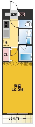 【間取り】 | プライム松原 | 間取りです