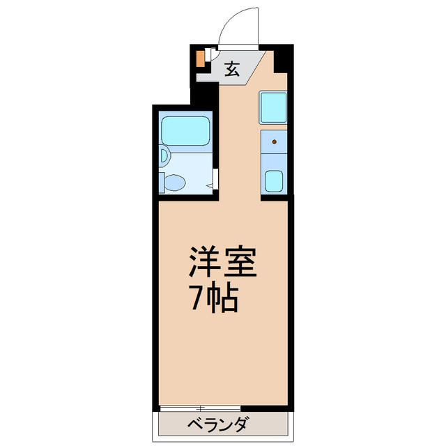 セラ２２７の間取り|間取りです。