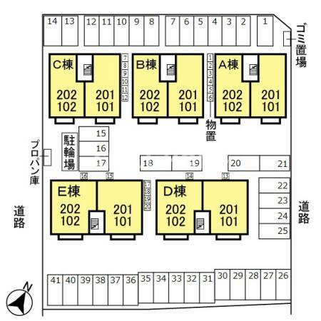 リビングタウン西浦　の区画図|当社、チルホームのHPもご覧ください(^^)/物件情報多数♪