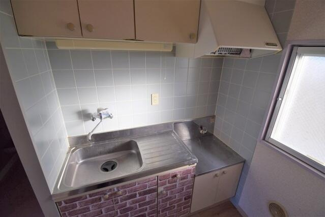 川崎市多摩区菅稲田堤１丁目の賃貸マンションのキッチン