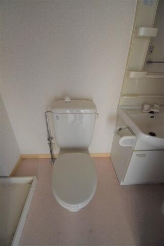 川崎市多摩区菅稲田堤１丁目の賃貸マンションのトイレ