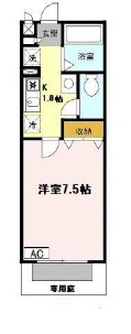 パセオきわの間取り