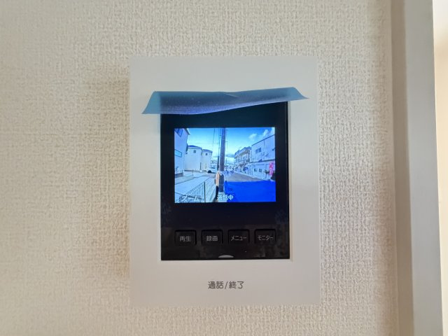 宜野湾市嘉数（全6棟）6号棟のセキュリティ|6号棟　TVモニター付きインターフォン♪