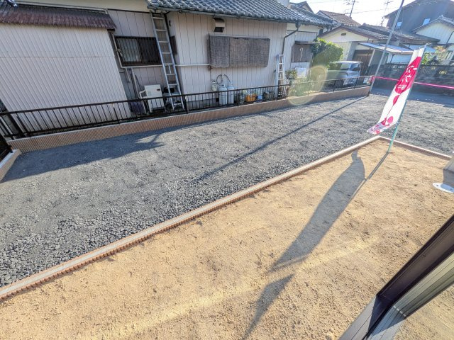 第1　石岡市東光台　新築戸建ての庭
