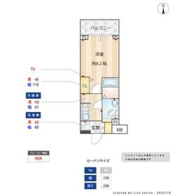 【間取り】 | ＧＥＮＯＶＩＡ大崎ｓｋｙｇａｒｄｅｎ | 間取り図