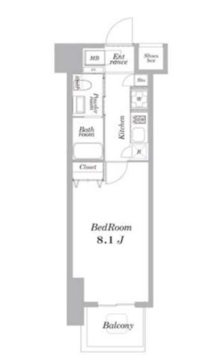 ライトハウス大塚の間取り