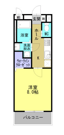 リリーの間取り