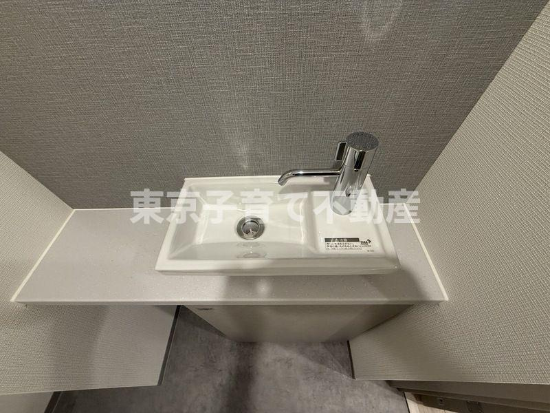 クレストコート王子の洗面所