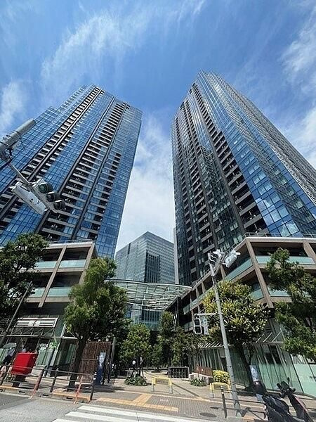 大崎ウエストシティタワーズ　Ｅ棟の外観パース|こちら、外観パースです