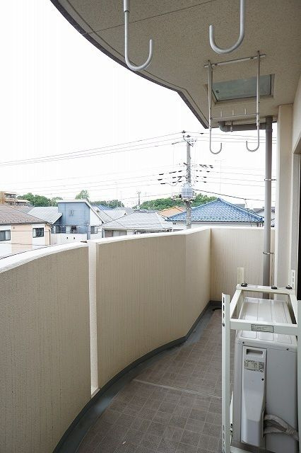 グランディ　東所沢のバルコニー