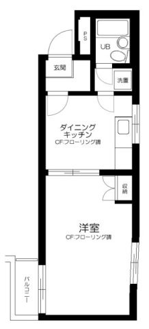 ビアメゾン三井パート２１の間取り
