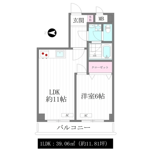 日興パレス南麻布第2の間取り