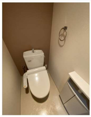 菊池郡菊陽町大字原水の賃貸マンションのトイレ|清潔感のあるトイレです