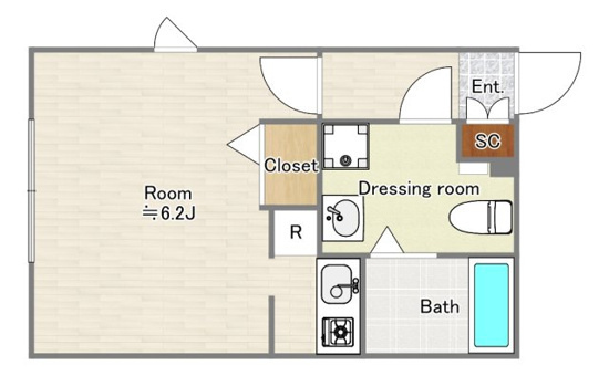 ＭＯＤＵＬＯＲ大泉学園の間取り