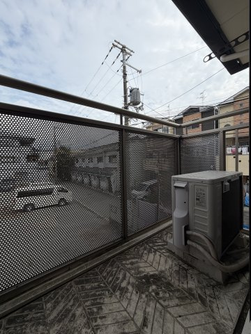 パセオきわのバルコニー