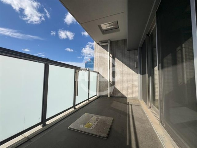 ラシュレ扇町公園　菅北小学校区のバルコニー
