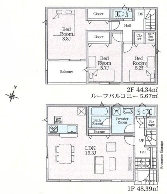 クレイドルガーデン若草第5　1号棟