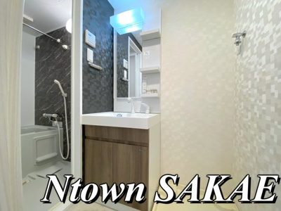 【独立洗面台】 | S-RESIDENCE金山三丁目 | 朝の支度にも助かる、独立の洗髪洗面化粧台