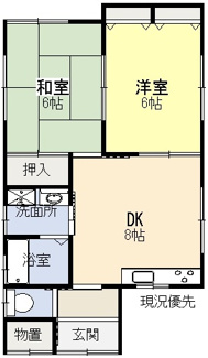 【間取り】 | 田中貸家