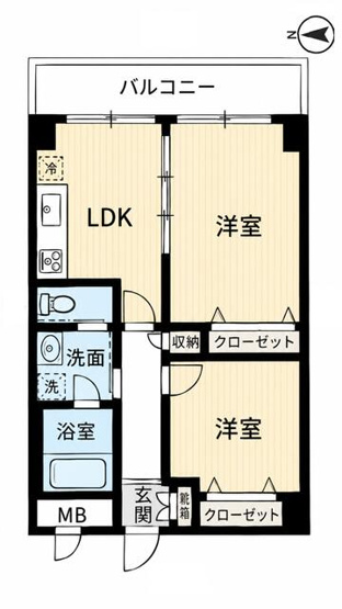 【間取り】 | ハイライフ大崎