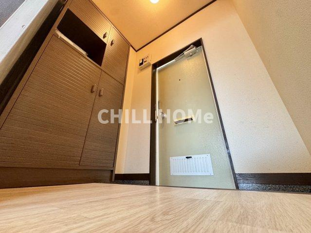 ハイツ大利根Ⅱの玄関|当社、チルホームのHPもご覧ください(^^)/物件情報多数♪