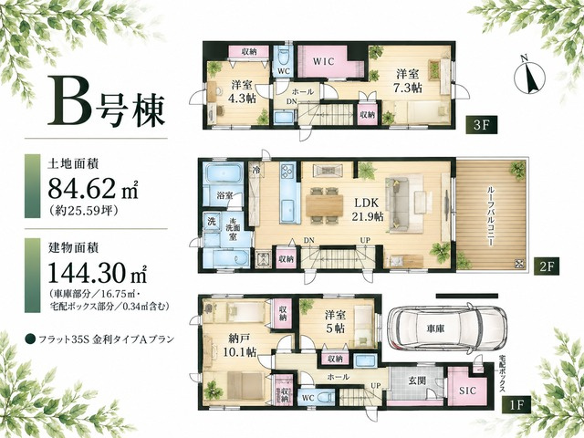 新宿区北新宿3丁目