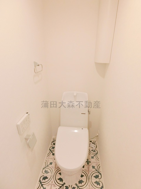 ソルナクレイシア蒲田のトイレ|温水洗浄便座付きのトイレ