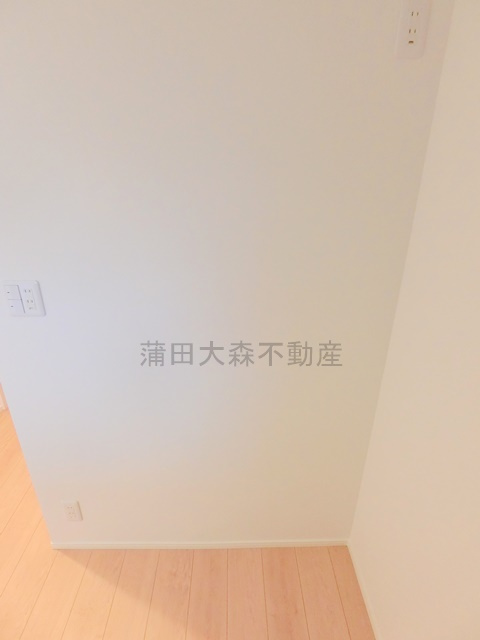 ソルナクレイシア蒲田のキッチン|冷蔵庫置き場