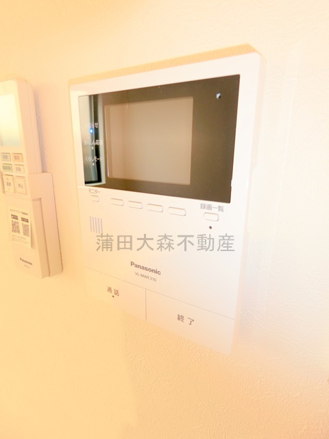 ソルナクレイシア蒲田の設備|モニター付きインターホン