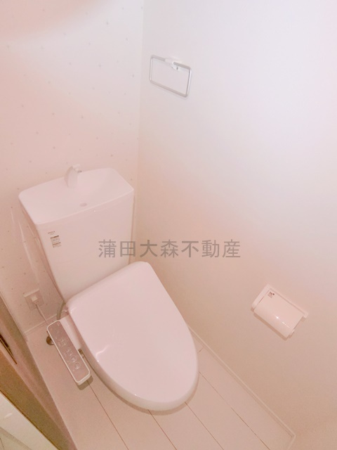 GENOVIA大森町Ⅱのトイレ|温水洗浄便座付きのトイレ