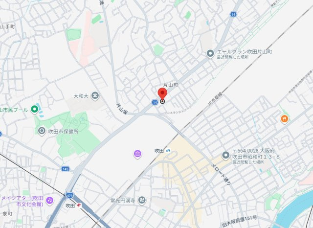 アンフィニⅨの地図
