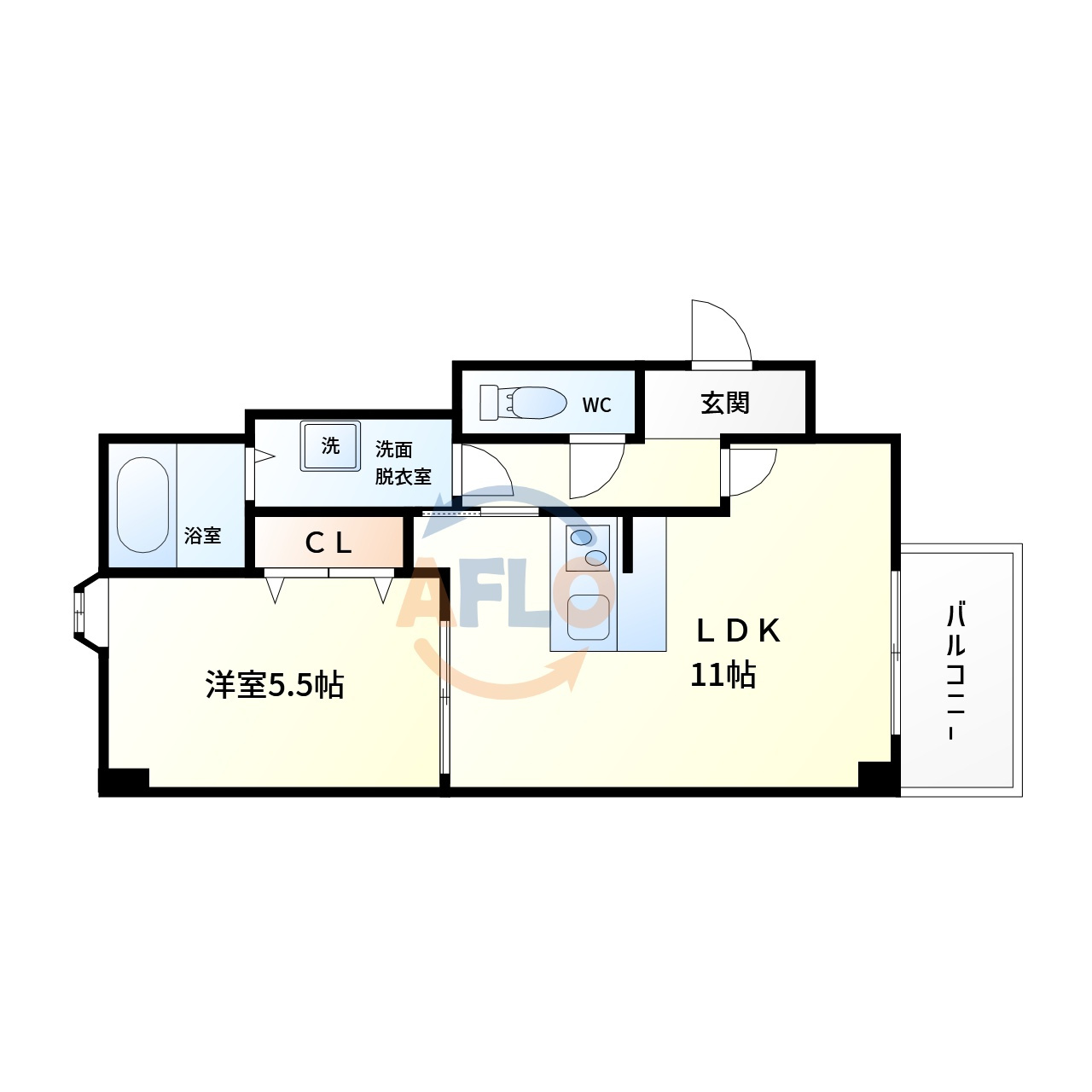 グリーンヒルズ　本田小学校の間取り|グリーンヒルズ　間取り