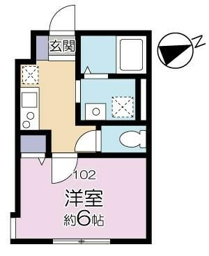 リヴェールＫ　中井の間取り