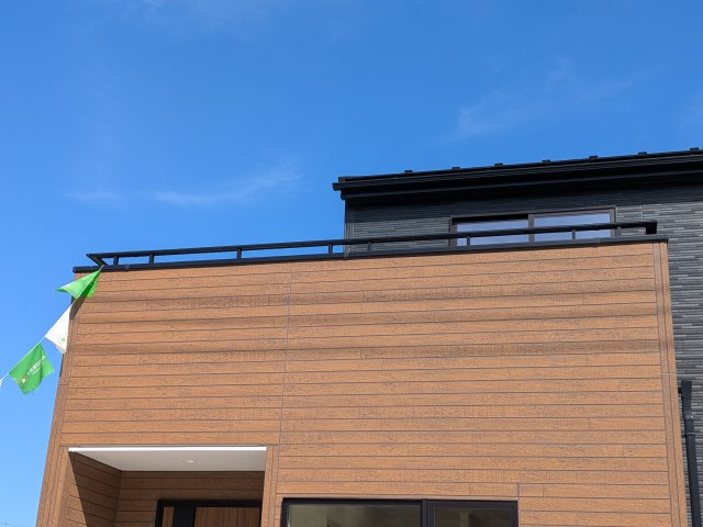 日立市田尻町　6期　新築戸建て　1号棟のバルコニー
