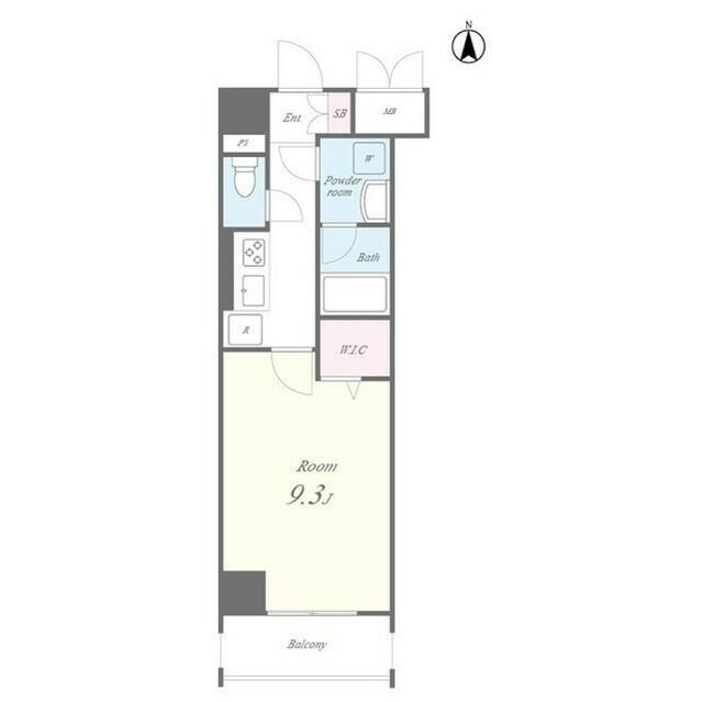 Ｎ’ｓ　ＰＡＲＫ　Ｒｅｓｉｄｅｎｃｅ　高田馬場の間取り