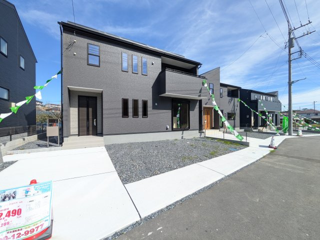 日立市田尻町　6期　新築戸建て　2号棟の前面道路含む現地写真|現地案内会開催中です！ 平日のご見学も可能です。 お気軽にお問い合わせください♪ 【リアライズ不動産】 0297-86-8370まで♪