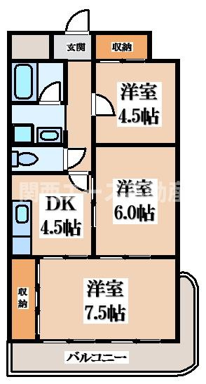 【間取り】 | 木の国ハイツ