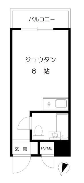 ライオンズマンション駒込駅前の間取り