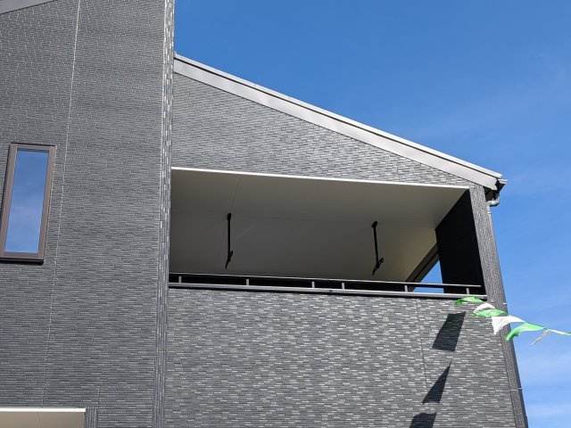日立市田尻町　6期　新築戸建て　5号棟のバルコニー