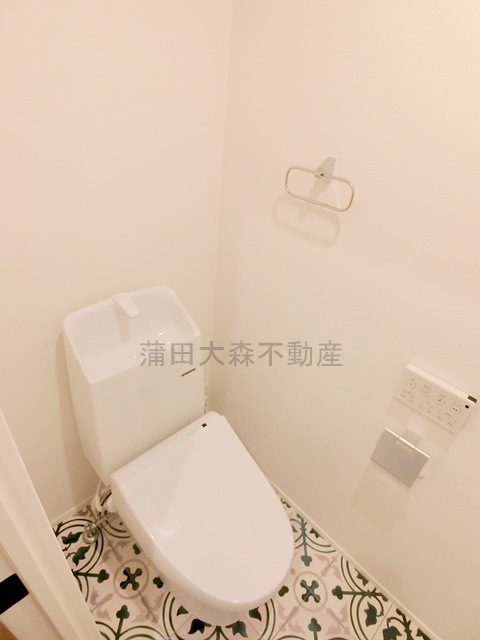ソルナクレイシア蒲田のトイレ|温水洗浄便座付きのトイレ