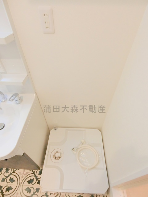 ソルナクレイシア蒲田の設備|洗濯機置き場