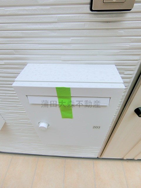ソルナクレイシア蒲田の玄関