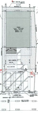 横室築浅住宅の区画図|■並列3台以上駐車可能！