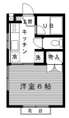 ピア・ボナール　Ａ棟の間取り