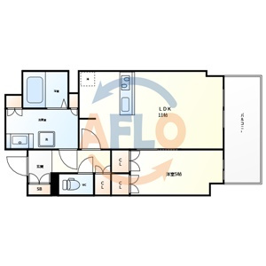 ローレルタワー堺筋本町の間取り|ローレルタワー堺筋本町　間取り