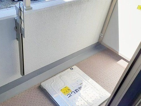 ジュネス日吉のバルコニー